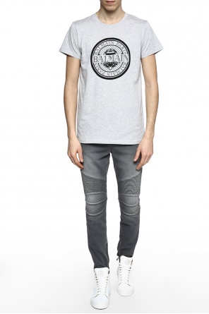 Logo t-shirt, zdjęcie 2 Logo t-shirt od Balmain